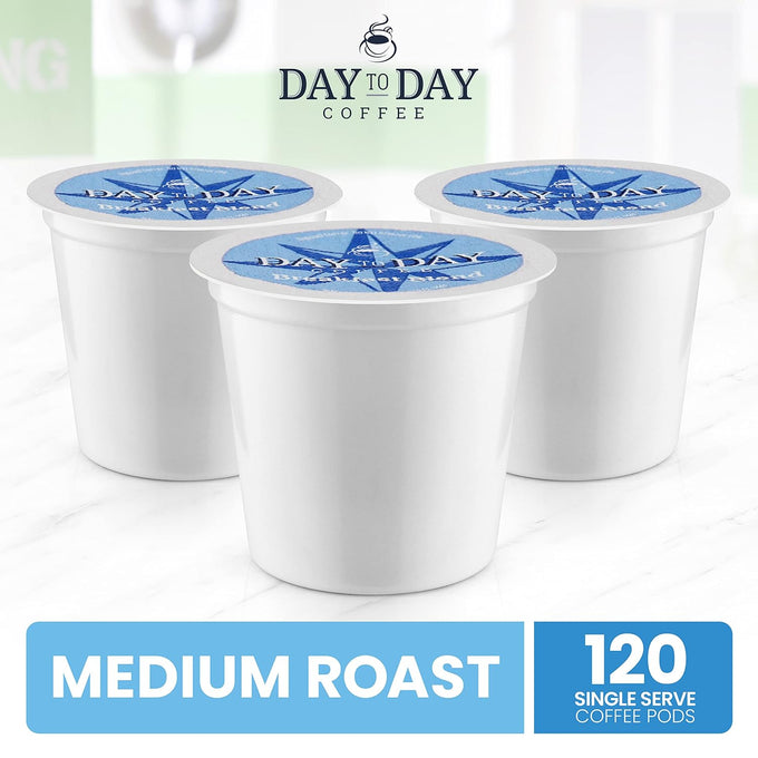 Day To Day Coffee Pods, Breakfast Blend Medium Roast, 120 Count K-Cup