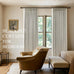 AUSSPVOCT Pinch Pleated 90 Inch Linen Curtains 100% Blackout for Bedroom