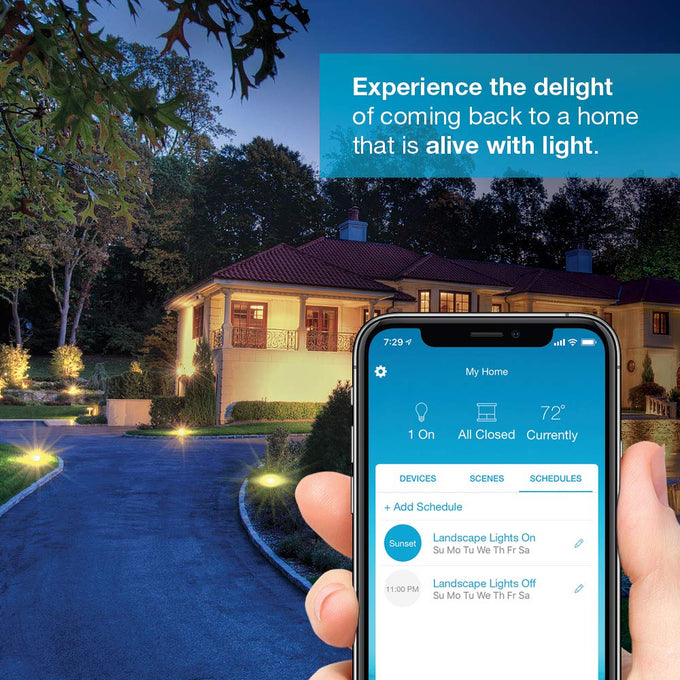 Lutron Caseta Smart Outdoor Plug for Lights and Motors (Smart Hub Required)