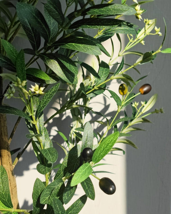 Caxchiling Artificial Olive Tree 6FT, Faux Floor Tree Indoor Outdoor