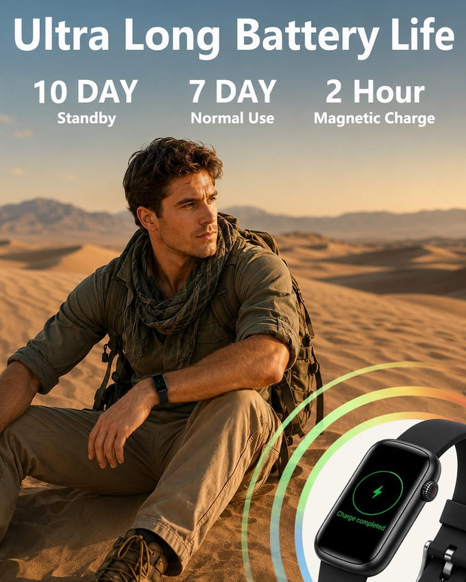 MorePro Health Fitness Tracker - 24/7 Heart Rate Monitor & Activity Tracker