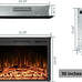 Fireplace Insert Trim Kit for 32.99" W x 24.92" H?Black?B0BBR1HTLN, Only Suitable for Rodalflame Size-Matched Fireplaces