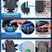 HTU Upgraded Strongest Suction No Block View Bendable Arm Car Phone Holder