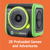 LeapFrog LeapMove Active Learning Video Game System for children aged 4-7 years. This interactive system features 25 preloaded games and adventures, exploring math, spelling, and phonics through movement across three learning levels.