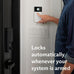 SimpliSafe Smart Lock Series 2 (White) for The Gen 3 Home Security System