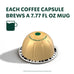 Starbucks by Nespresso Vertuo, Vanilla Flavored Coffee, 30-count
