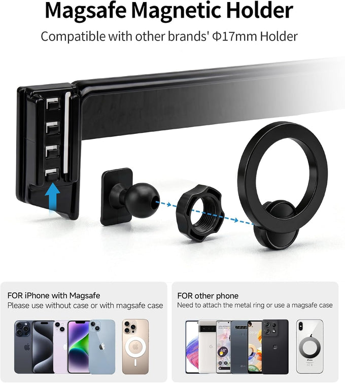 Car Phone Holder for Honda HR-V/CR-V/CRV Hybrid 2023-2026, 7/9"Screen Mount