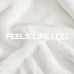 UGG Euphoria Throw Blanket, Plush Faux Fur Blanket, 50" x 70", White Snow
