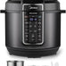 Midea 12-in-1 Electric Pressure Cooker, 8 Quarts, Stainless Steel Inner Pot
