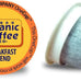 The Organic Coffee Co. Compostable Coffee Pods - Breakfast Blend (80 Ct) K Cup Compatible including Keurig 2.0, Medium Roast, USDA Organic