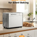2LB Bread Maker, 17 in 1 Automatic Stainless Steel Bread Machine