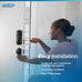 Schlage Connect Smart Deadbolt Lock with Camelot Trim, Satin Nickel