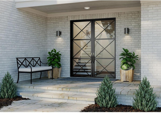 Progress Lighting LED Outdoor Wall Sconce Light, Black