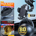 HTU Upgraded Strongest Suction No Block View Bendable Arm Car Phone Holder