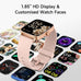 Smart Watch for Women, 1.85" HD Smartwatch (Answer/Make Calls), 2 Bands