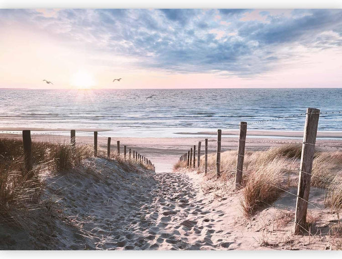 artgeist - Peel and Stick Wallpaper, Decor for Bedroom Beach Sea 154x110 in
