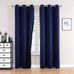 ChrisDowa 100% Blackout Curtains for Bedroom 108 Inches Long 2 Panels Set