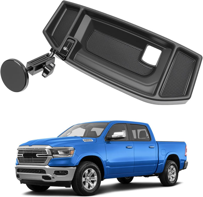 5" 8.4" Screen Phone Holder for 2019-2026 Dodge Ram 1500-3500 w/12V Outlet