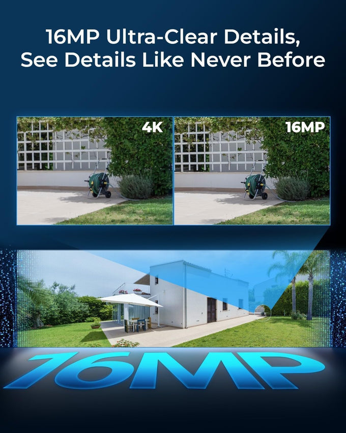 REOLINK Duo 3 PoE Dual-Lens PoE Security Camera with 180° Panoramic View