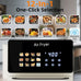 10L Black Air fryer Oven & Multifunctional Digital Rotisserie