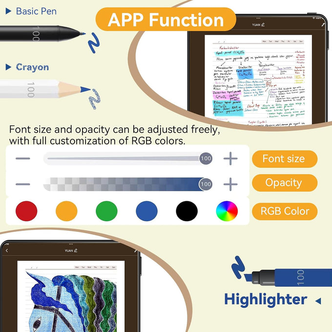 Smart Digital Pen with A4 Paper Cuaderno Digitize Real-Time & Offline Sync