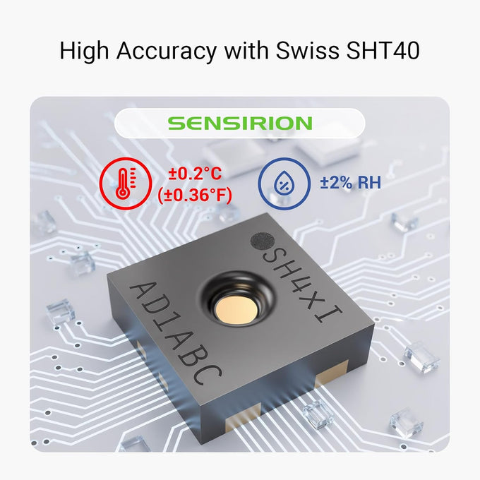 YoLink Indoor Temperature and Humidity Sensor Kit: 2-Pack + Hub