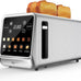 Keenstone 4 Slice Touch Screen Toasters with Wide Slot, Stainless Steel