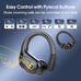 Wireless Earbuds 75H Bluetooth 5.4 Sport Headphones with Earhooks, Black