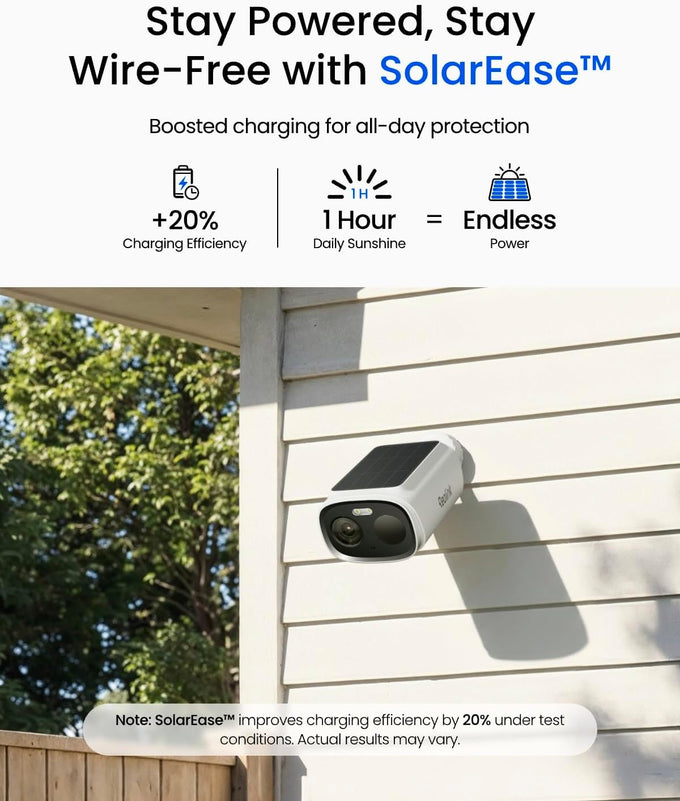 REOLINK 3K Security Cameras Wireless Outdoor WiFi 6 AI Detection, 4 Cam Kit