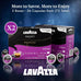 Lavazza Expert Espresso Intenso Capsules Dark Roast Coffee Pods 72ct