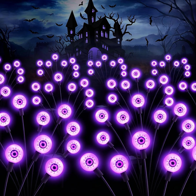 ASMAD Solar Lights Outdoor(12Pack-64 LEDs),Solar Garden Lights,Fairy Lights