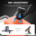 ROCKBROS Magnetic Bike Cell Phone Holder IPX4 Waterproof Motorcycle Phone Mount on Handlebar Fit for 4.7"-6.9" Phones FlipCase 360° Full-Body Protection 3S Quick Auto Lock Rotateable Anti-Shock