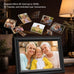 SAMMIX Digital Picture Frame 10.1 Inch WiFi Digital Photo Frame Electronic, IPS Touch Screen, 16GB, Tabletop&Wall-Mounted, Share Photos and Video with Uhale App, Birthday Gifts for Mom Women