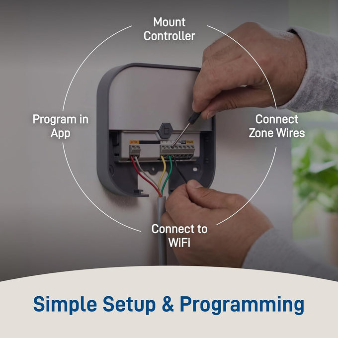 Orbit B-hyve Indoor Smart Sprinkler Controller, 8-Zone - 57925