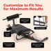 Sunny Health & Fitness Multifuntion Hip Thrust Machine & Glute Trainer