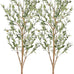 Bellacat Faux Olive Tree with Natural Wood Trunk, 7ft, 1Pack
