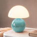 Dawnwake Mushroom Lamp Table Lamp for Bedroom-Small Desk Table Lamps,Orange