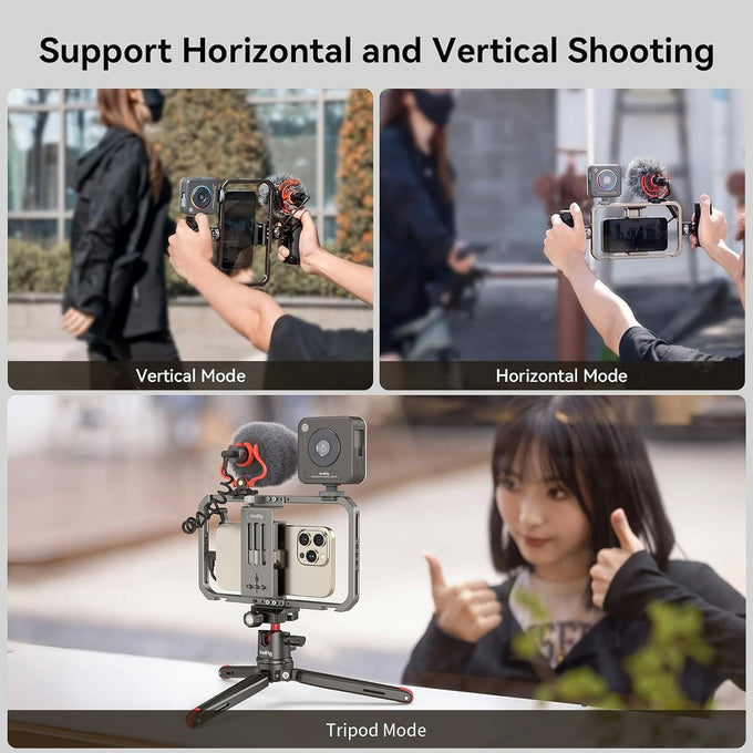 SmallRig Universal Phone Video Rig Kit for iPhone for Huawei -3384D
