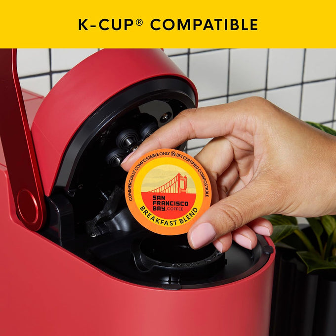 San Francisco Bay Breakfast Blend K-Cup Compatible Coffee Pods, 80 ct