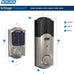 Schlage Connect Smart Deadbolt Lock with Camelot Trim, Satin Nickel