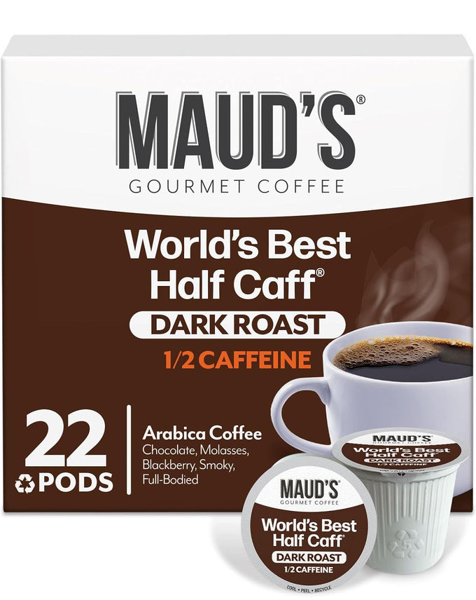 Maud's Half Caff Medium Roast Coffee Pods, 100ct