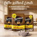 Senseo Strong Dark Roast Coffee Pods Bold & Intense Flavor with 144 Count