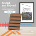 Art3d 2-Pack Fluted Acoustic Wood Slat Wall Panel, 47.2 x 23.6 Inch, Walnut