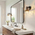 Kira Home Sage 10" Farmhouse Industrial Wall Sconce for Bathroom Vanity