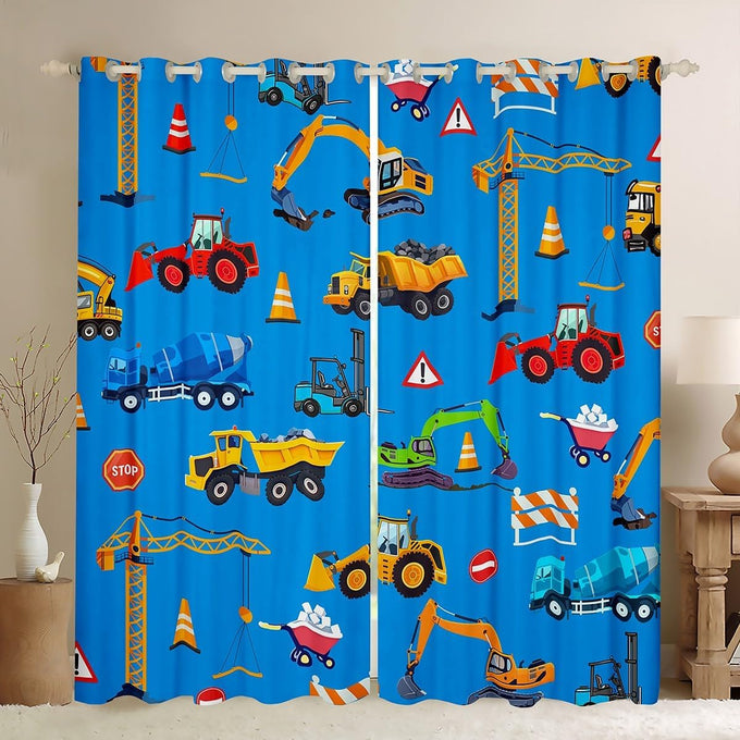 Feelyou Ambulance Blackout Curtains for Bedroom Living Room 42 x 84 Inch