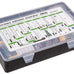 2200 pcs Electronic Component Assortment Kit, Capacitors, Resistors, Transistors, Inductors, Diodes, Potentiometer, IC, LED and PCB