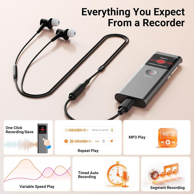 AI Voice Recorder, Transcribe & Summarize with AI Note Taker