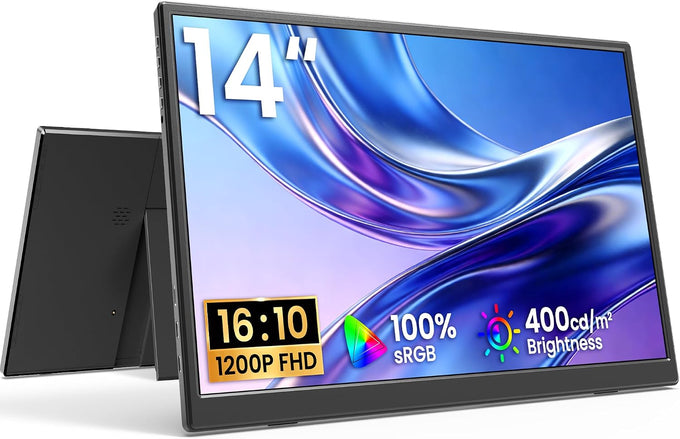 VILVA 14" 1200p USB-C HDMI HDR Portable Monitor