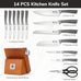 imarku 14-Piece Japanese Gyutou Stainless Steel Kitchen Knife Set