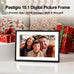 Frameo Digital Picture Frame, 10.1'' Frameo Digital Photo Frame WiFi, 32GB